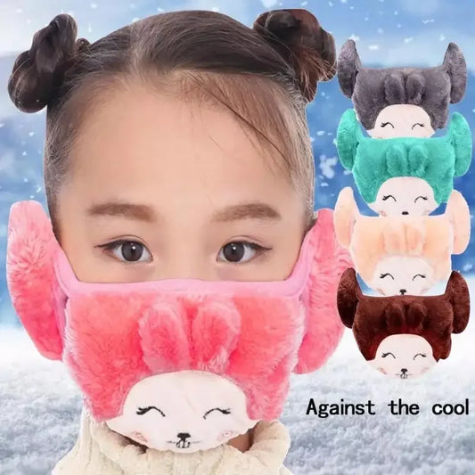 Children Winter Cartoon Mask | Fashionsarah.com