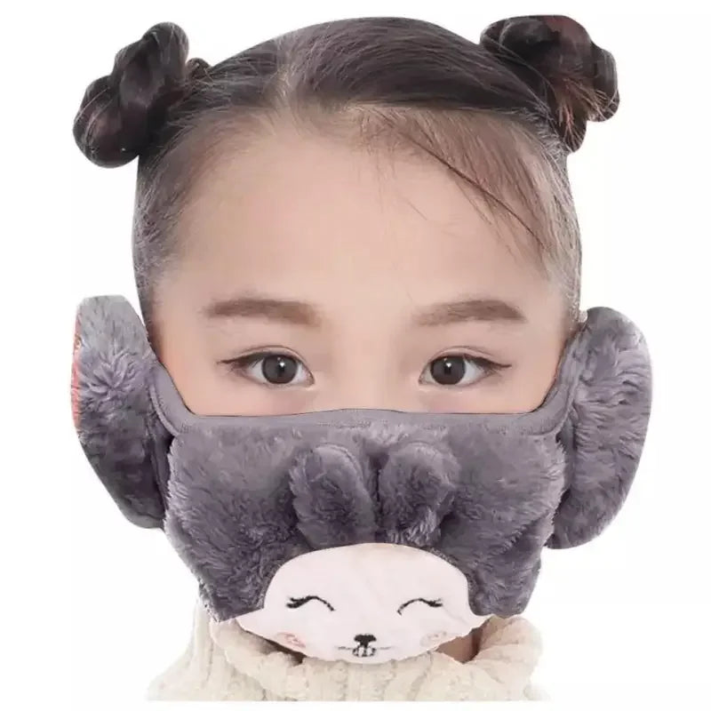 Children Winter Cartoon Mask | Fashionsarah.com