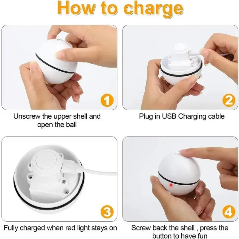 Smart Self Rolling Interactive Toy | Fashionsarah.com