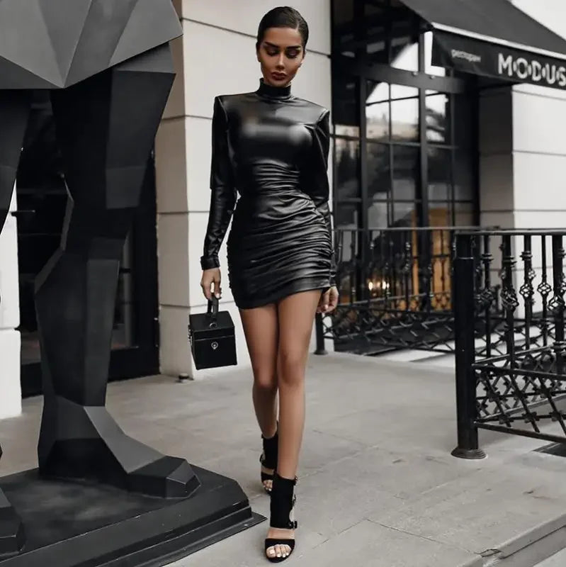 Total Leather dress | Fashionsarah.com