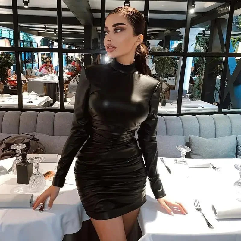 Total Leather dress | Fashionsarah.com
