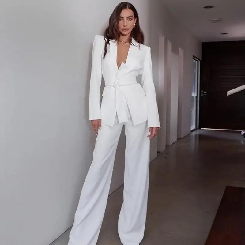 Tailored Blazer with Trousers Sets | Fashionsarah.com