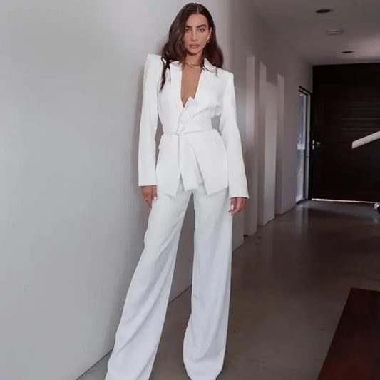 Tailored Blazer with Trousers Sets | Fashionsarah.com