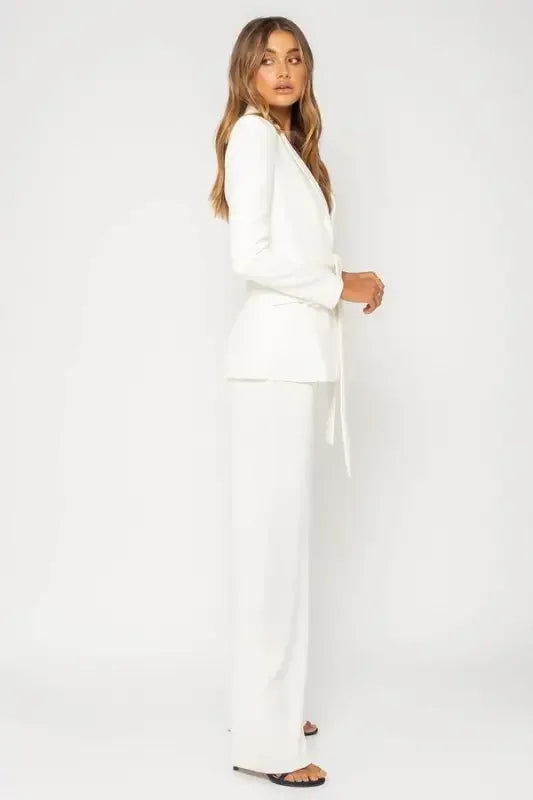 Tailored Blazer with Trousers Sets | Fashionsarah.com