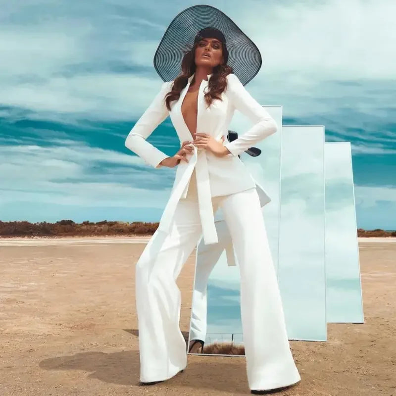 Tailored Blazer with Trousers Sets | Fashionsarah.com