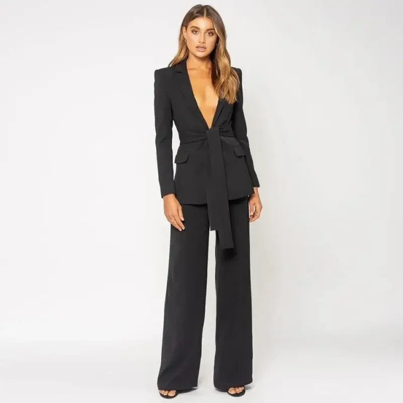 Tailored Blazer with Trousers Sets | Fashionsarah.com