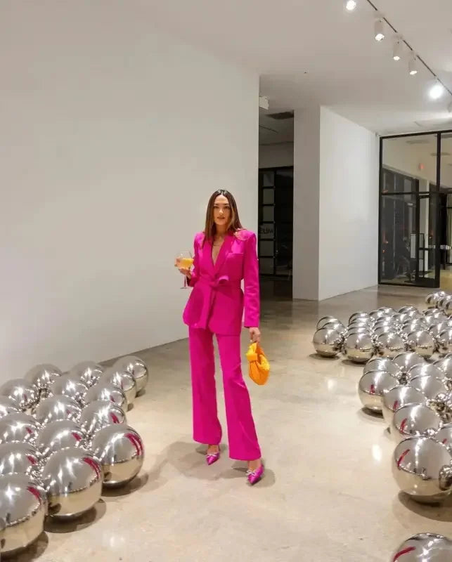 Tailored Blazer with Trousers Sets | Fashionsarah.com