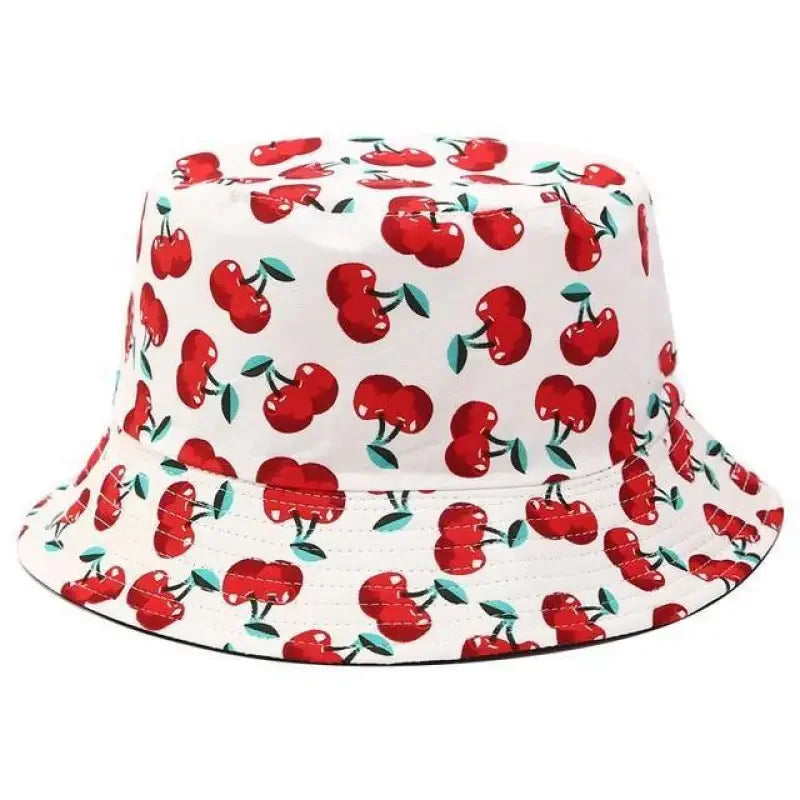 New Fruit Cherry Bucket Hats | Fashionsarah.com