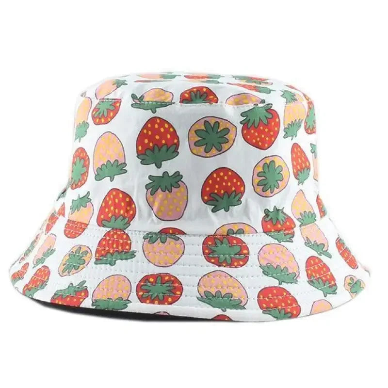 New Fruit Cherry Bucket Hats | Fashionsarah.com