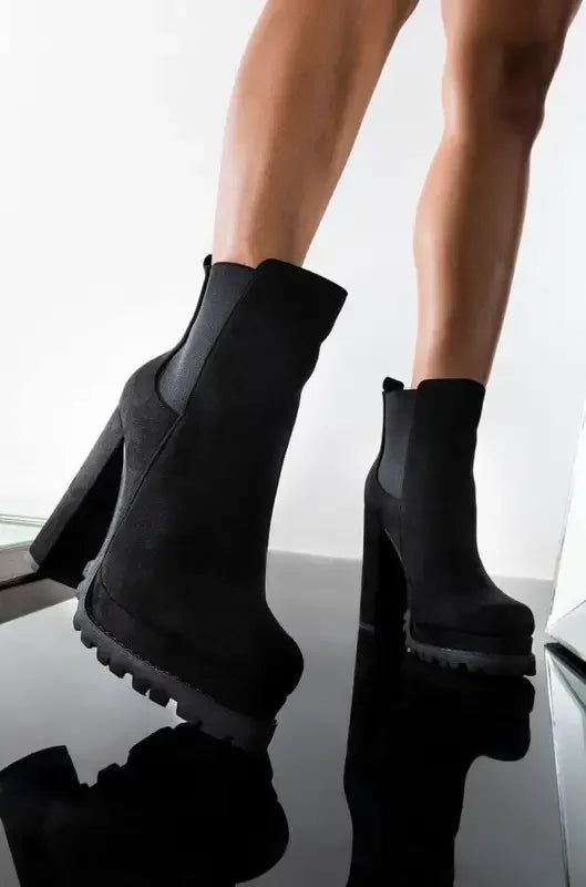 Winter Platform Ankle Boots | Fashionsarah.com