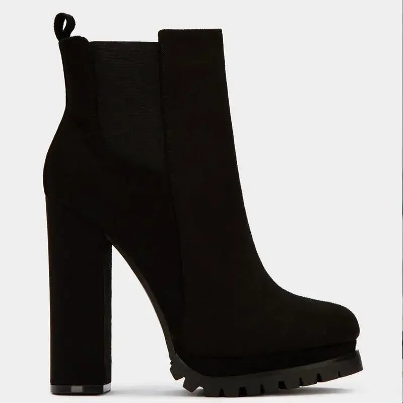 Winter Platform Ankle Boots | Fashionsarah.com