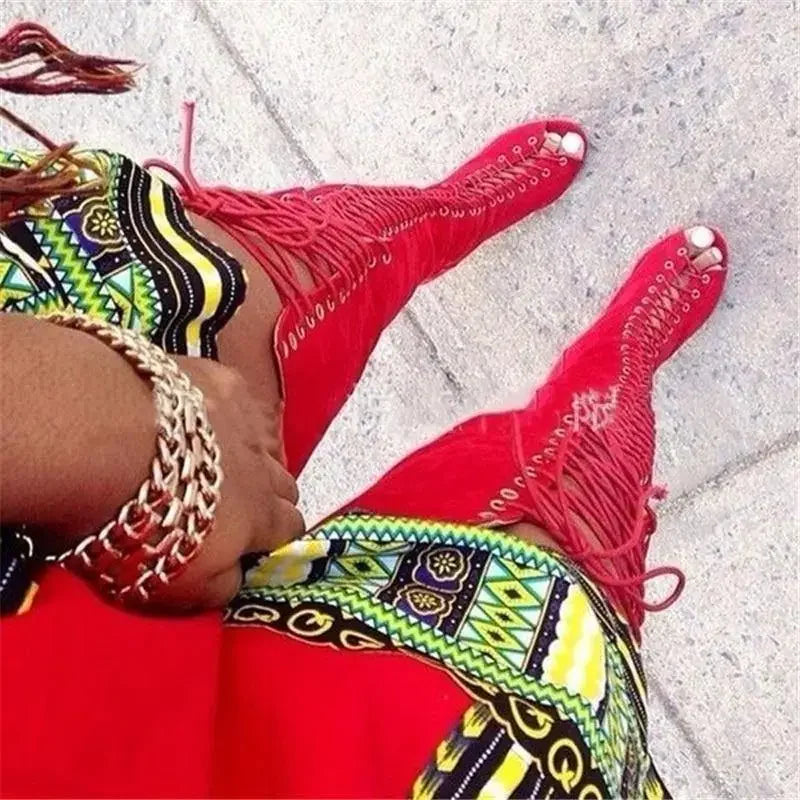 Open Over the knee Boots | Fashionsarah.com