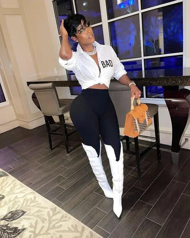 Unique Cube Runway Boots | Fashionsarah.com