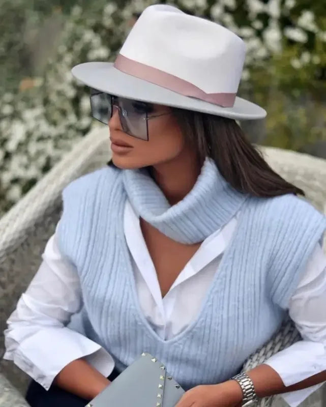 Metal Semi-rimless Sunglasses | Fashionsarah.com