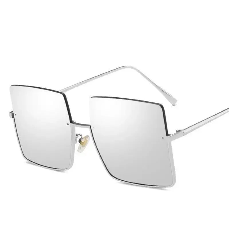 Metal Semi-rimless Sunglasses | Fashionsarah.com