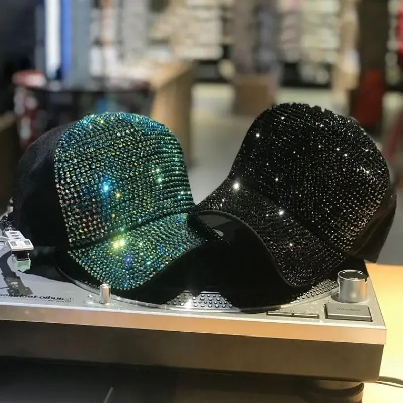 Rhinestones Baseball Caps | Fashionsarah.com