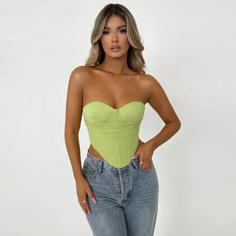 Women Slim Corset Tops | Fashionsarah.com