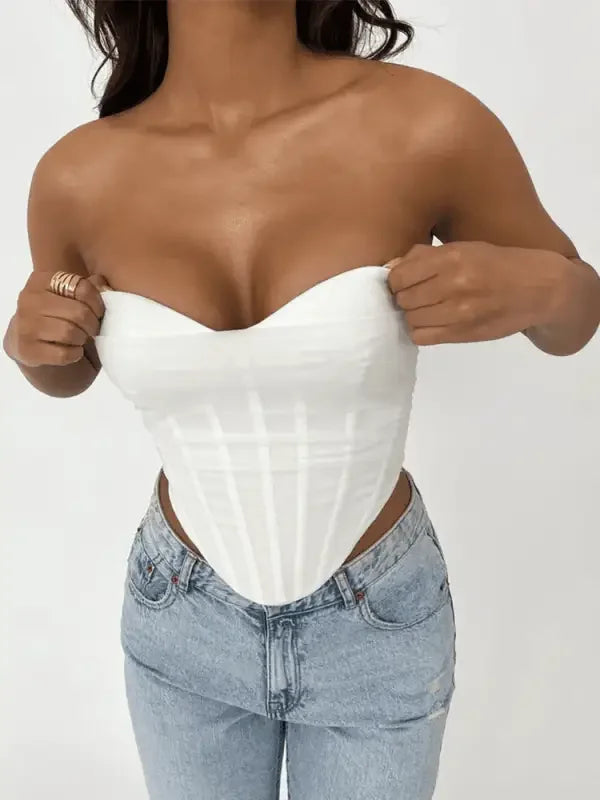 Women Slim Corset Tops | Fashionsarah.com