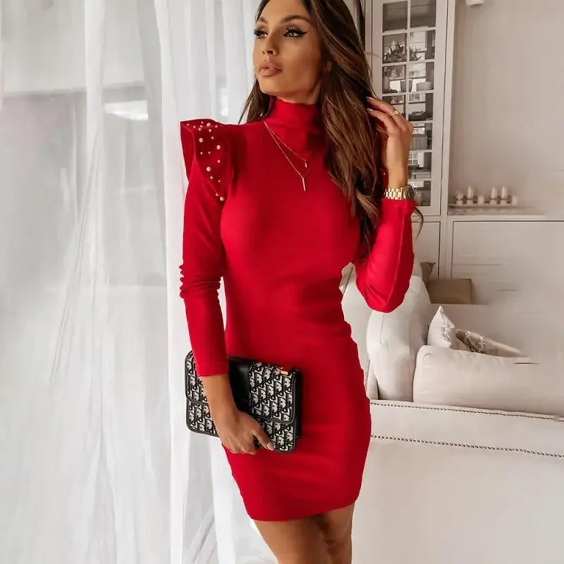 Ruffles Autumn Dress | Fashionsarah.com