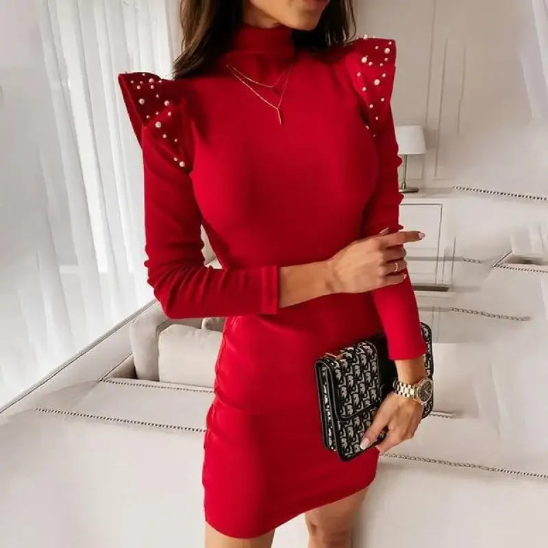 Ruffles Autumn Dress | Fashionsarah.com