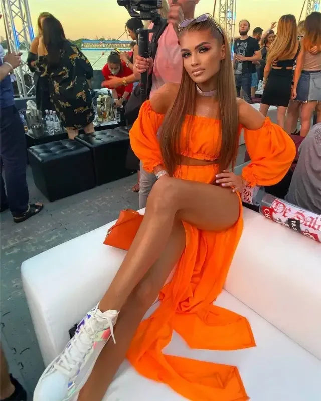 Swimsuit Cover Up 2 Pcs | Fashionsarah.com