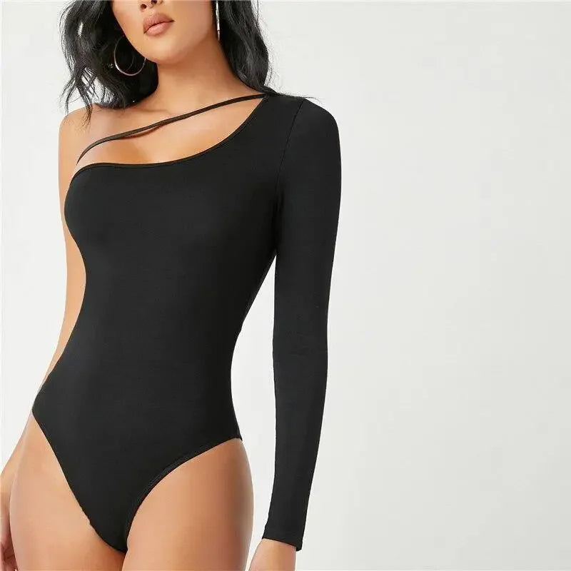 One Shoulder bodysuit | Fashionsarah.com