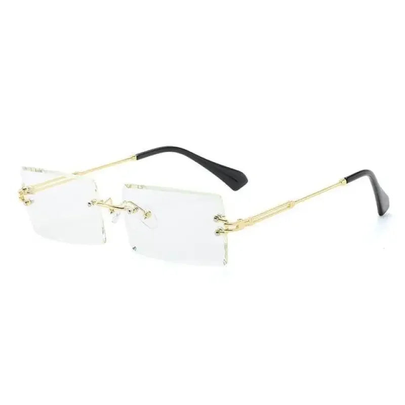 Rimless Rectangle Sunglasses | Fashionsarah.com