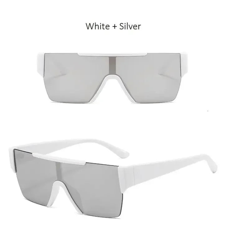 One Lens Mirror Sunglasses | Fashionsarah.com