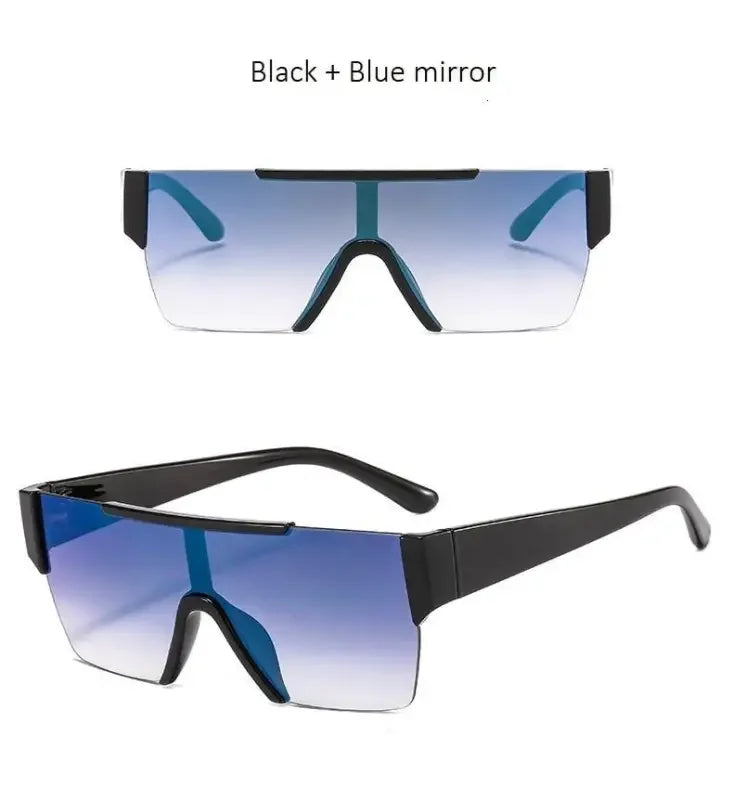 One Lens Mirror Sunglasses | Fashionsarah.com