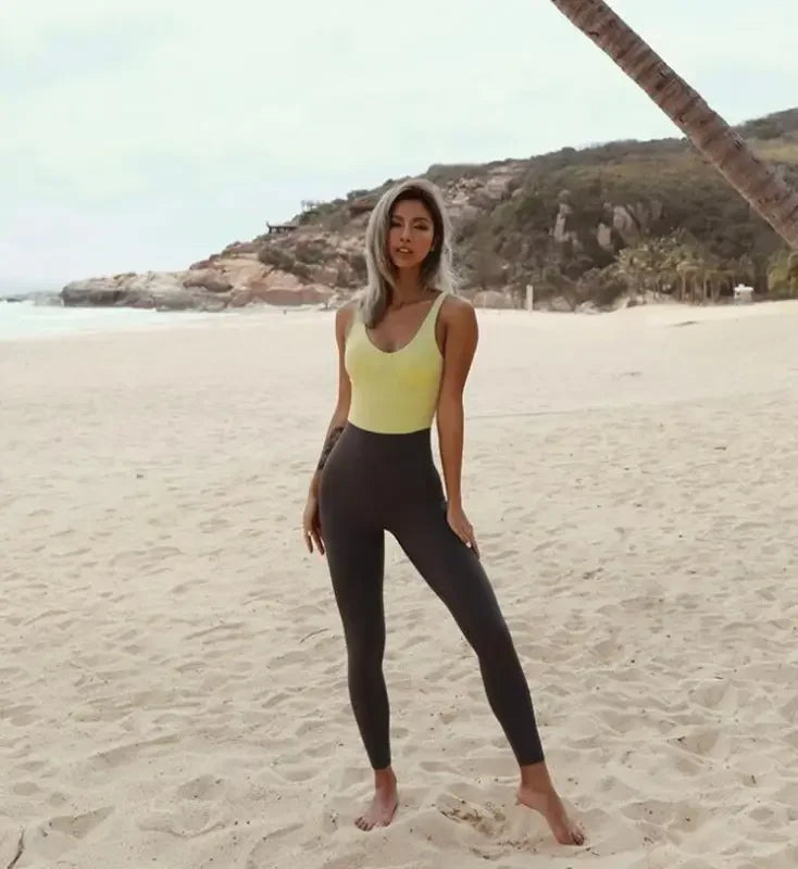 Sportswear High Stretch Jumpsuits | Fashionsarah.com