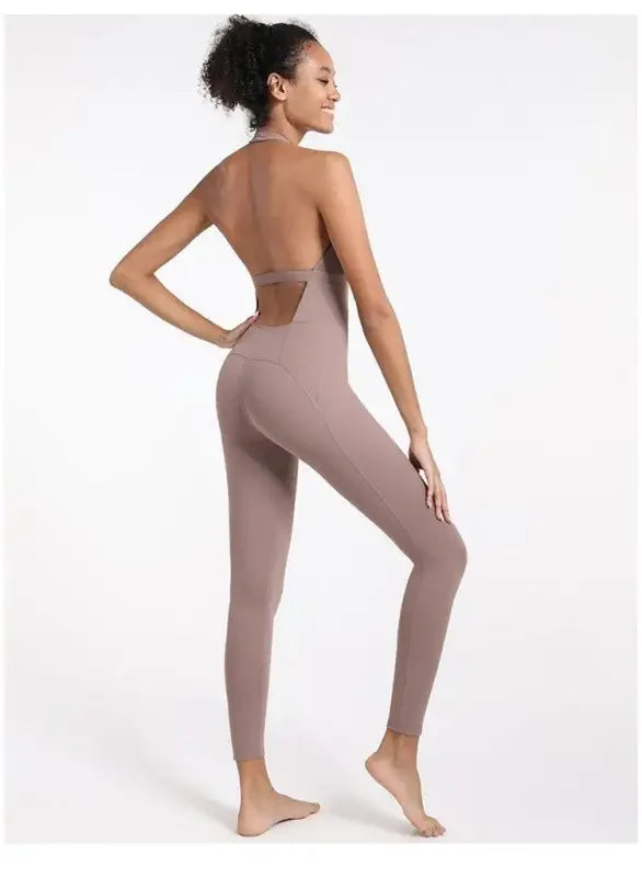 Backless Workout Athletic Suit | Fashionsarah.com