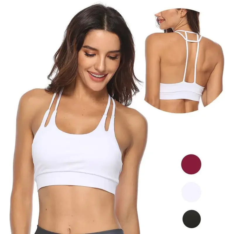 Women Cross Yoga Bra Top | Fashionsarah.com