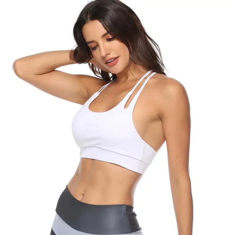 Women Cross Yoga Bra Top | Fashionsarah.com