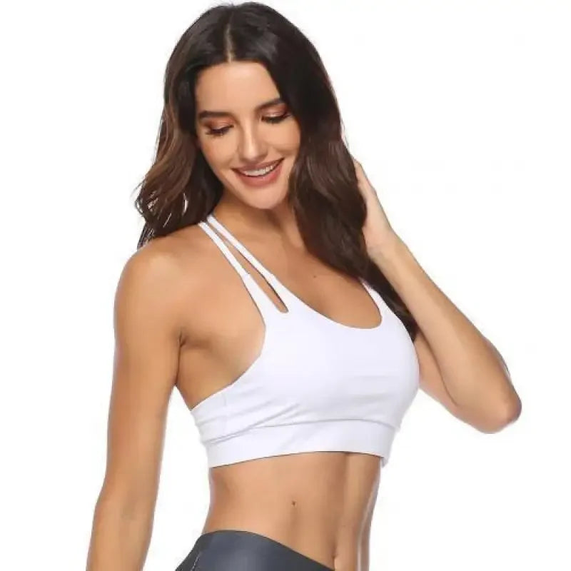 Women Cross Yoga Bra Top | Fashionsarah.com