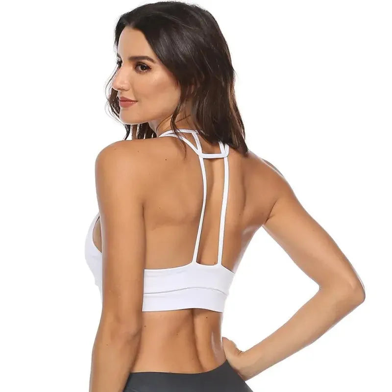 Women Cross Yoga Bra Top | Fashionsarah.com