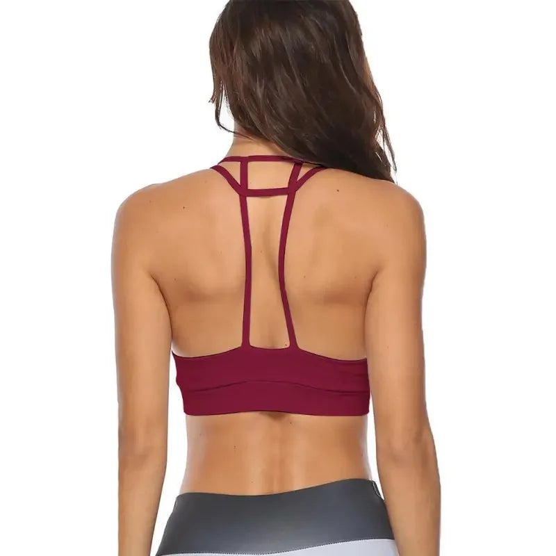 Women Cross Yoga Bra Top | Fashionsarah.com