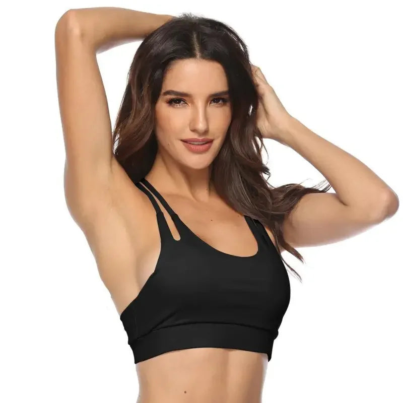 Women Cross Yoga Bra Top | Fashionsarah.com