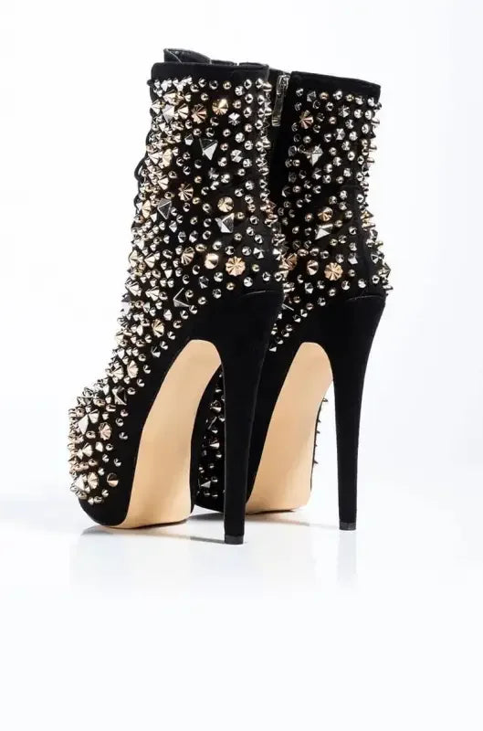 Luxury Rivet Studded Platform | Fashionsarah.com