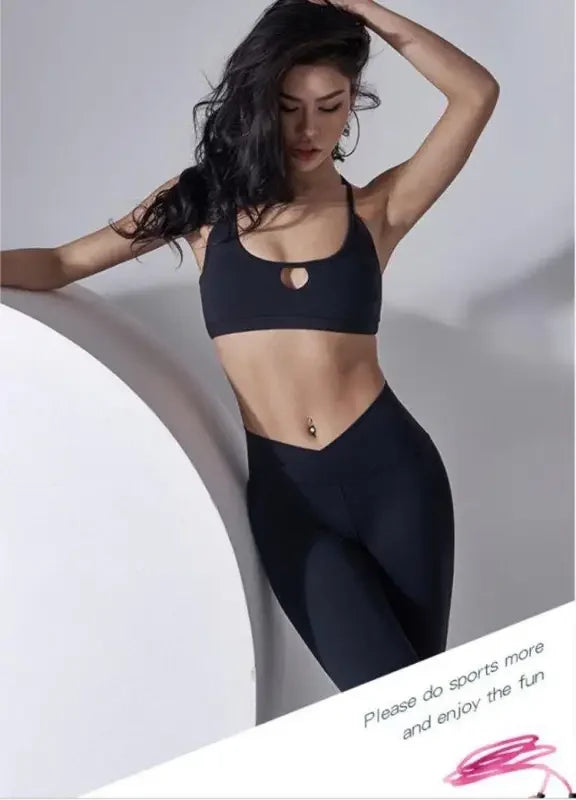 Cross back Sports Bra | Fashionsarah.com