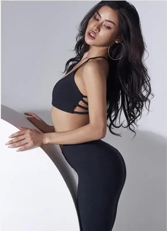 Cross back Sports Bra | Fashionsarah.com