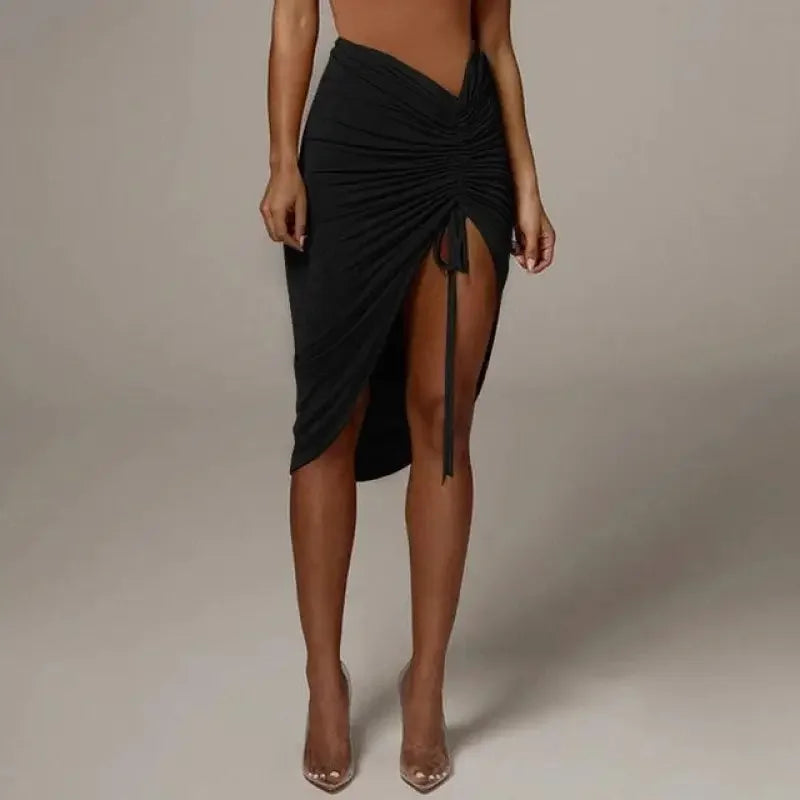 Ruched pencil midi skirts | Fashionsarah.com