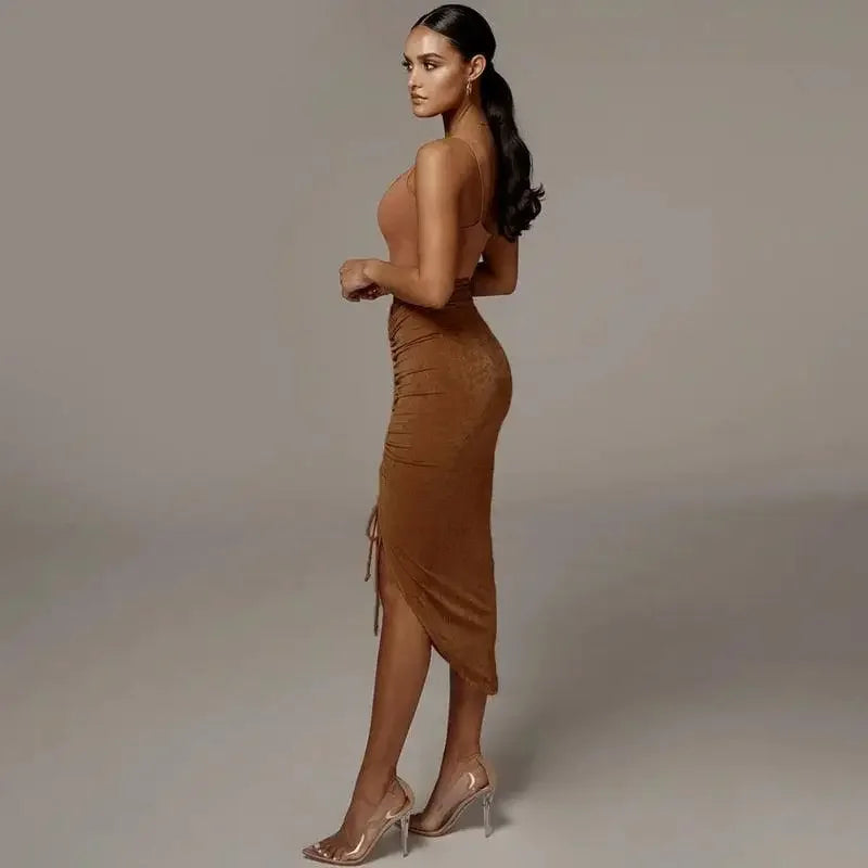 Ruched pencil midi skirts | Fashionsarah.com