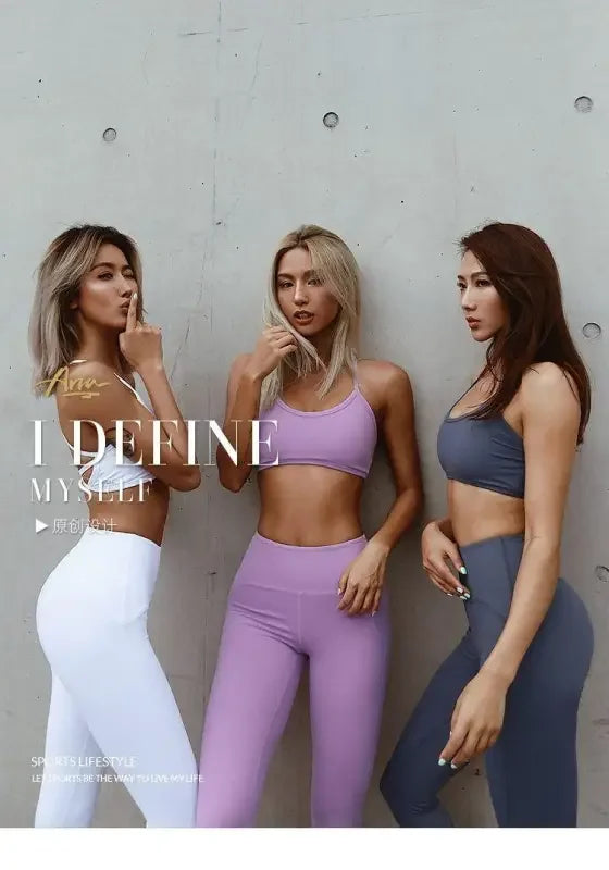 Women Open Back Yoga Bra / Leggings | Fashionsarah.com