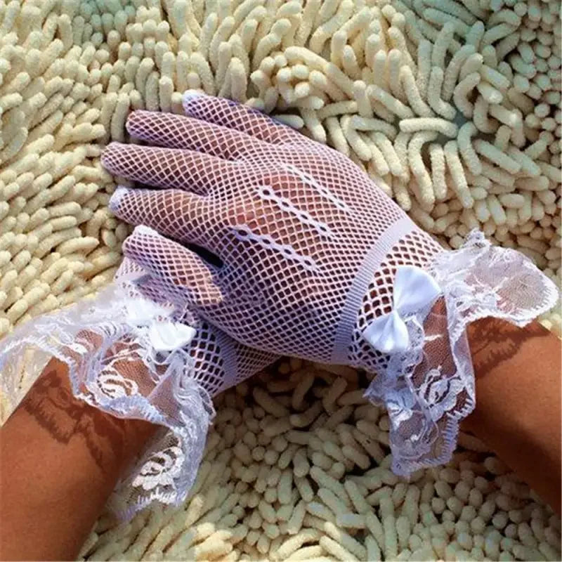Mesh Lace Gloves | Fashionsarah.com