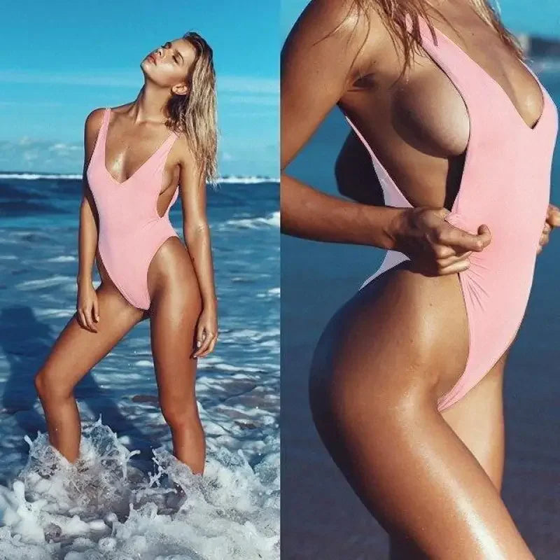 Deep V Monokinis | Fashionsarah.com