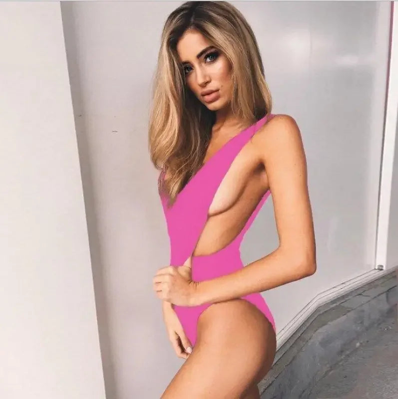 Deep V Monokinis | Fashionsarah.com