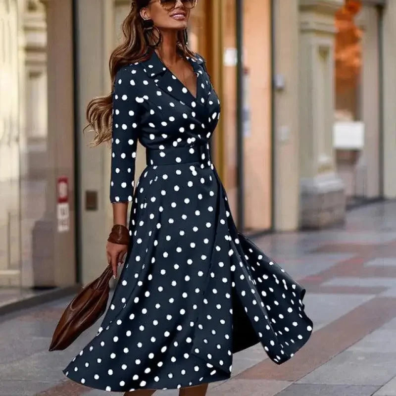 Morning Polka Dot Dresses | Fashionsarah.com