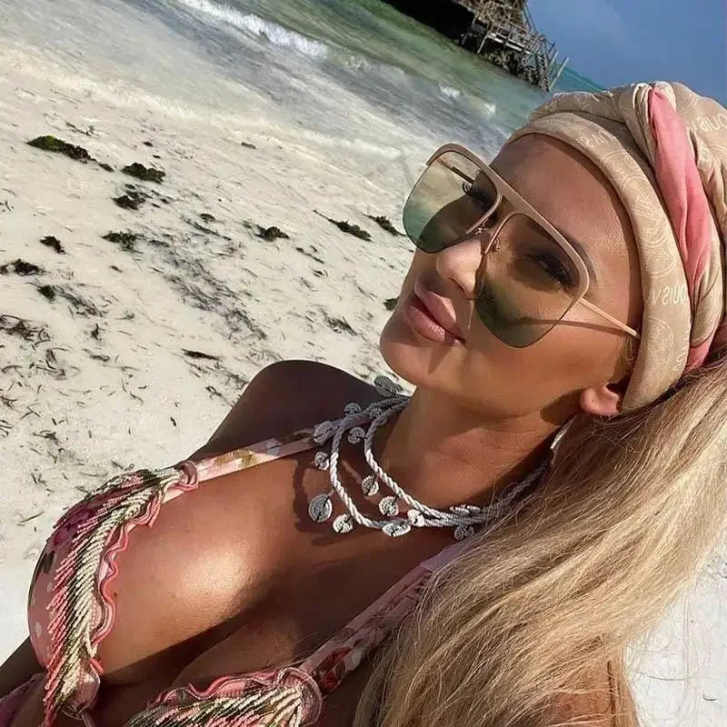 Oversized Square Sunglasses | Fashionsarah.com