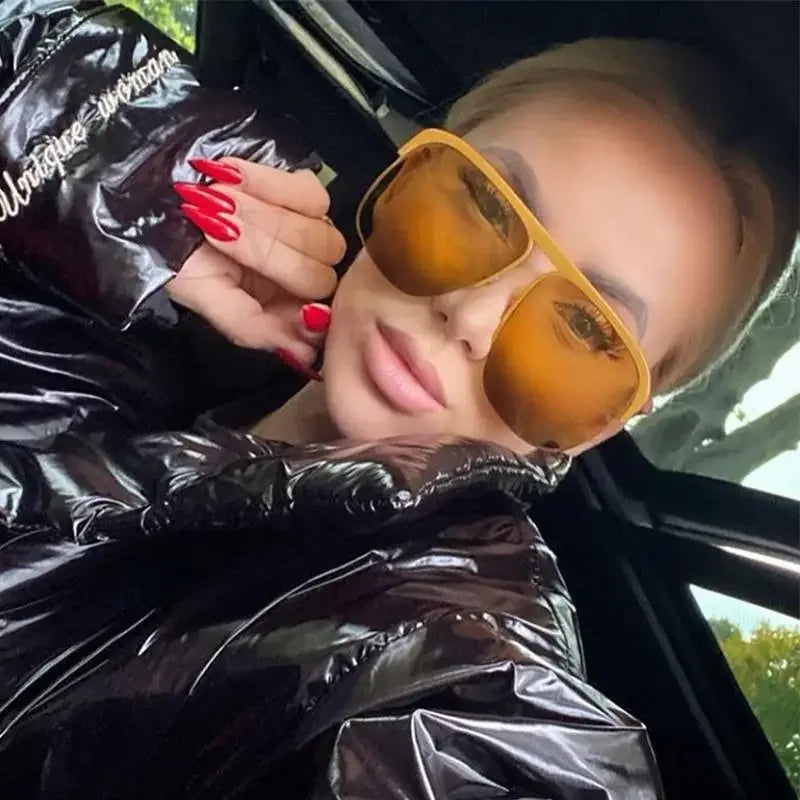 Oversized Square Sunglasses | Fashionsarah.com