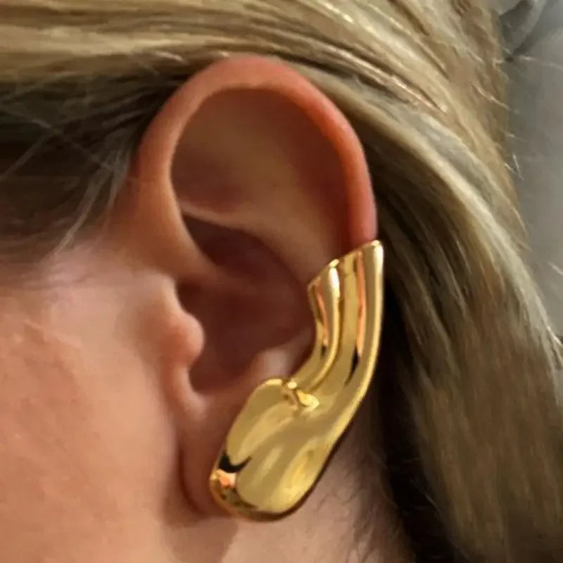 18K Gold Plated Brass Jewelry Earlobe - Fashionsarah.com